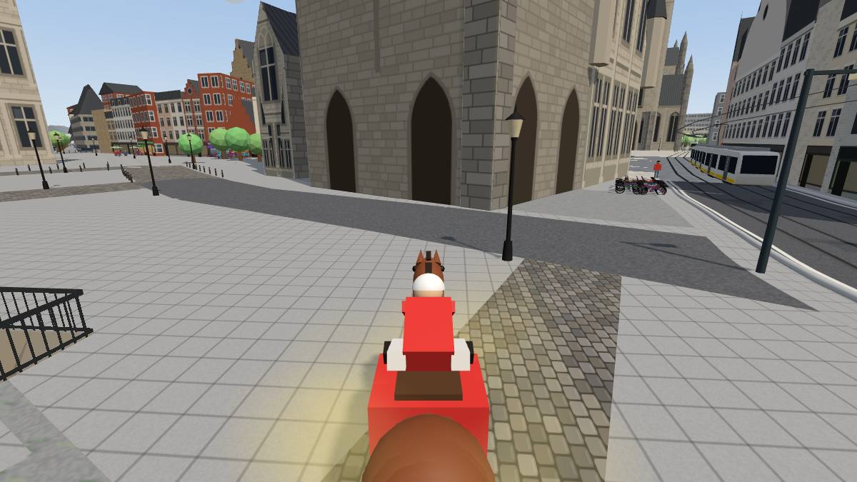 Belfry in Instant Gent, the 3D version of Ghent