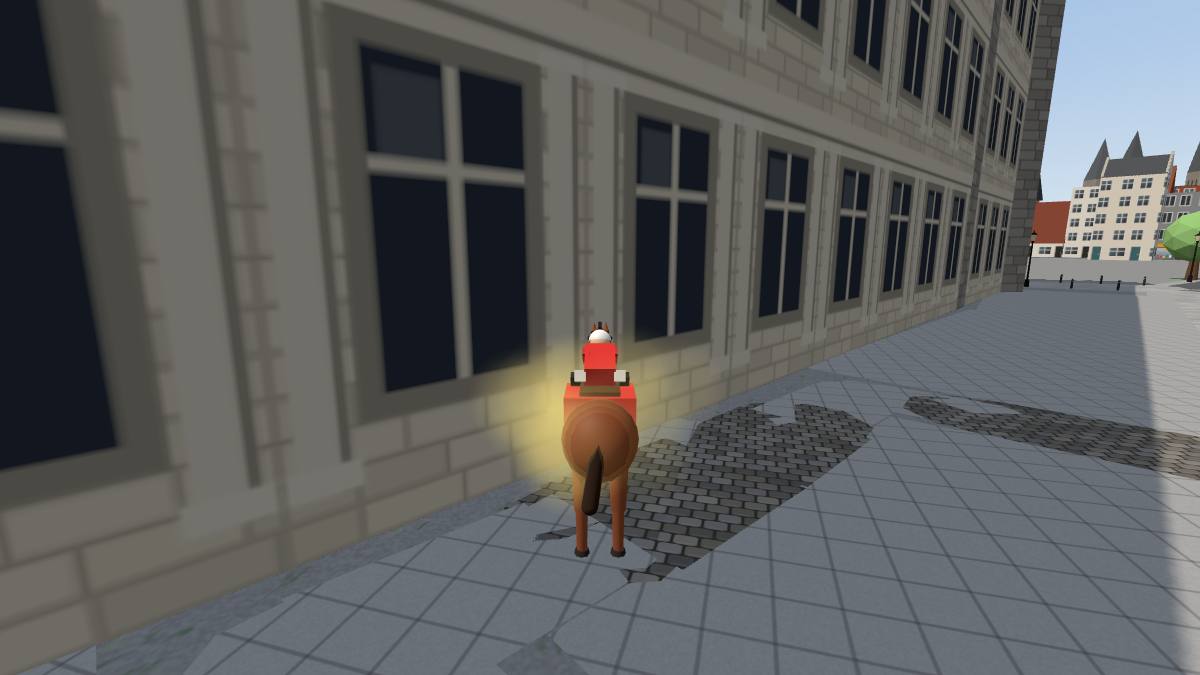 City Hall in Instant Gent, the 3D version of Ghent